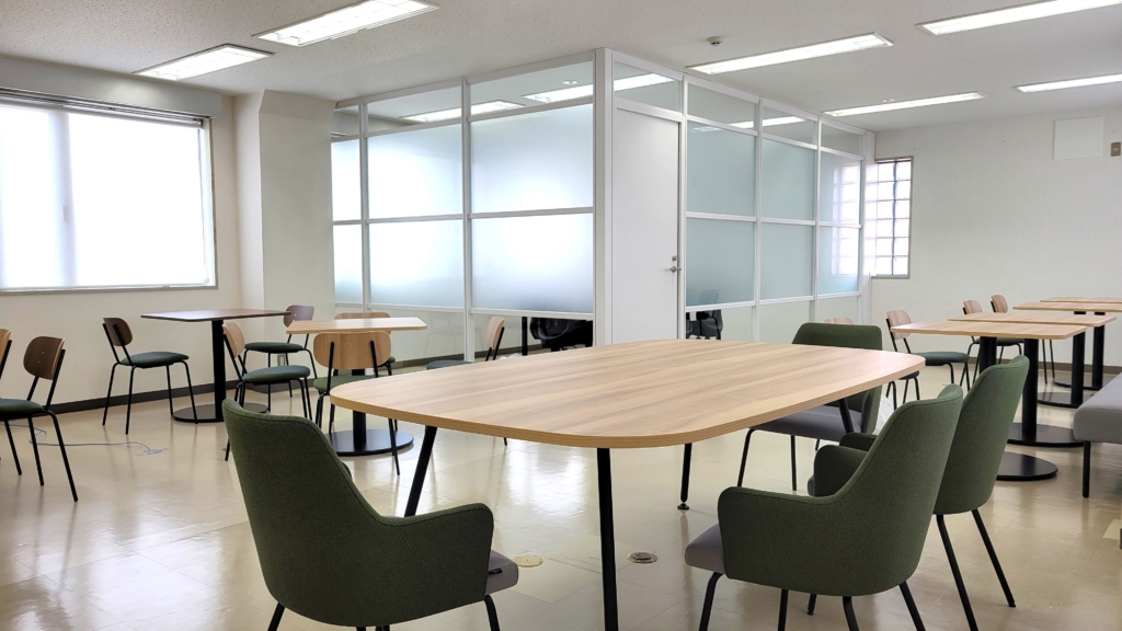 交流とひと息を楽しむリフレッシュエリアづくり